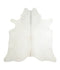 Light Grey X-Large Brazilian Cowhide Rug 7'2