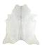 Light Grey XX-Large Brazilian Cowhide Rug 7'11