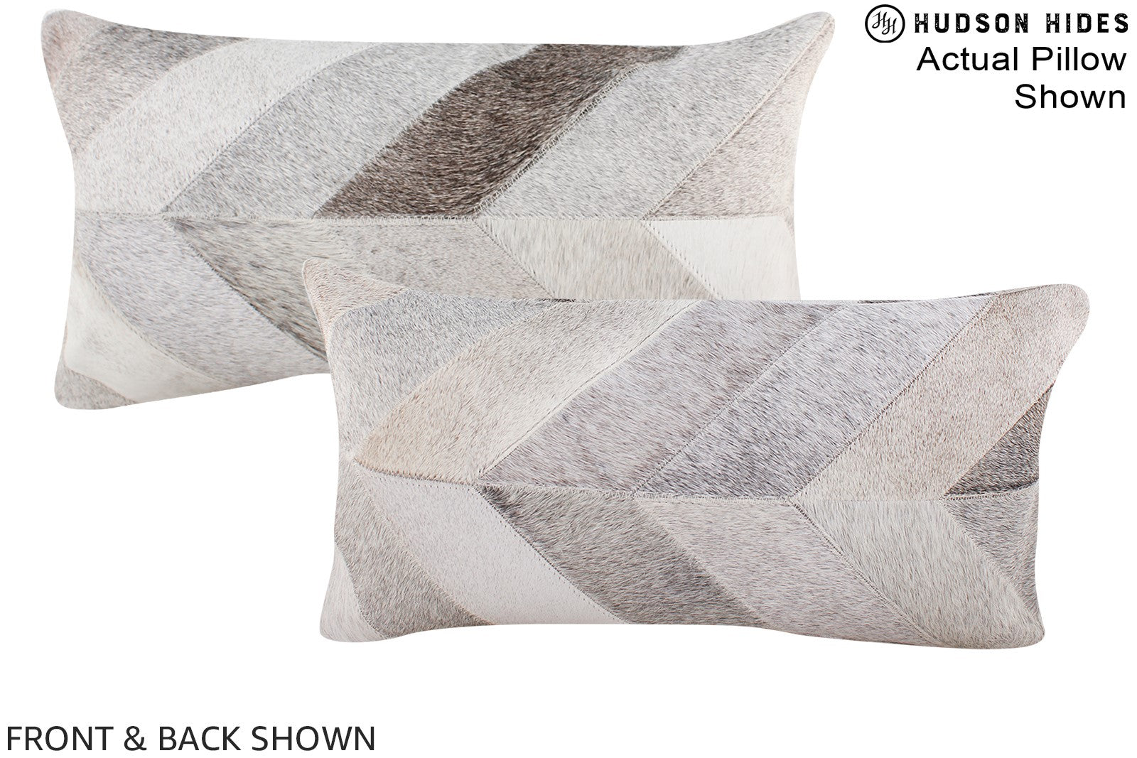 Patchwork Cowhide Pillow #A16345