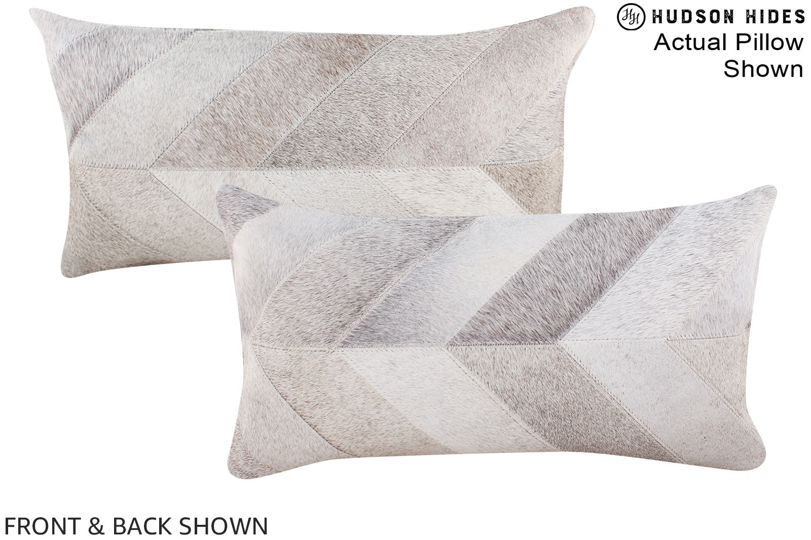 Patchwork Cowhide Pillow #A16354