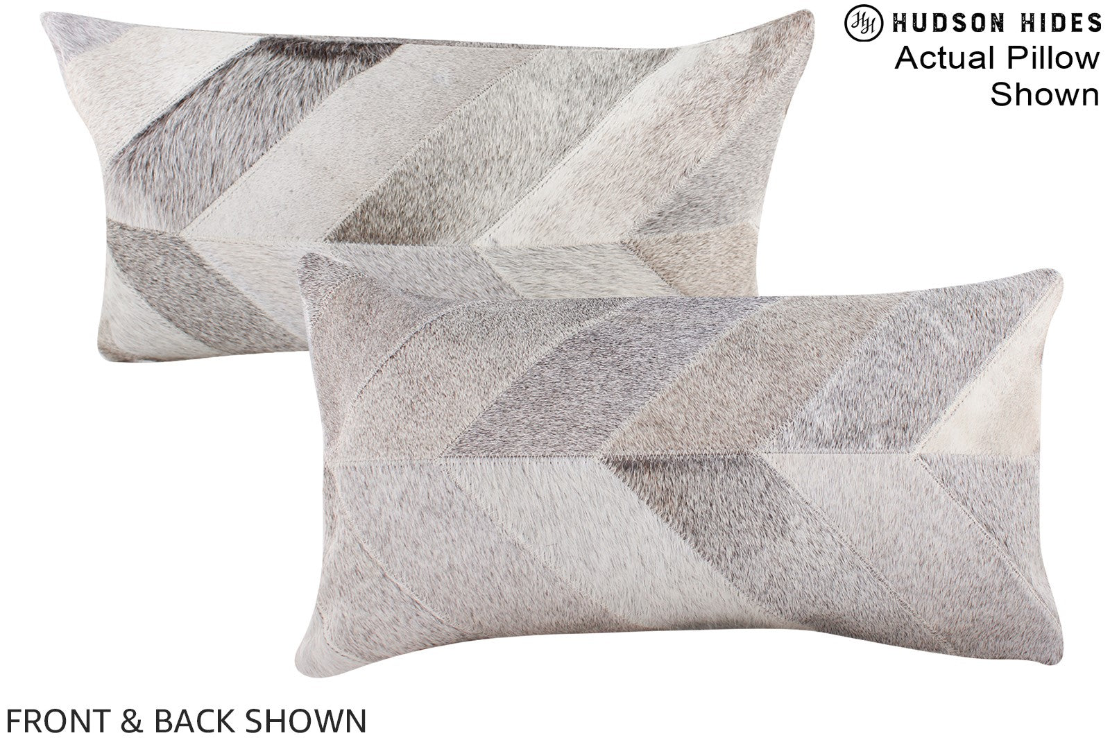 Patchwork Cowhide Pillow #A16362