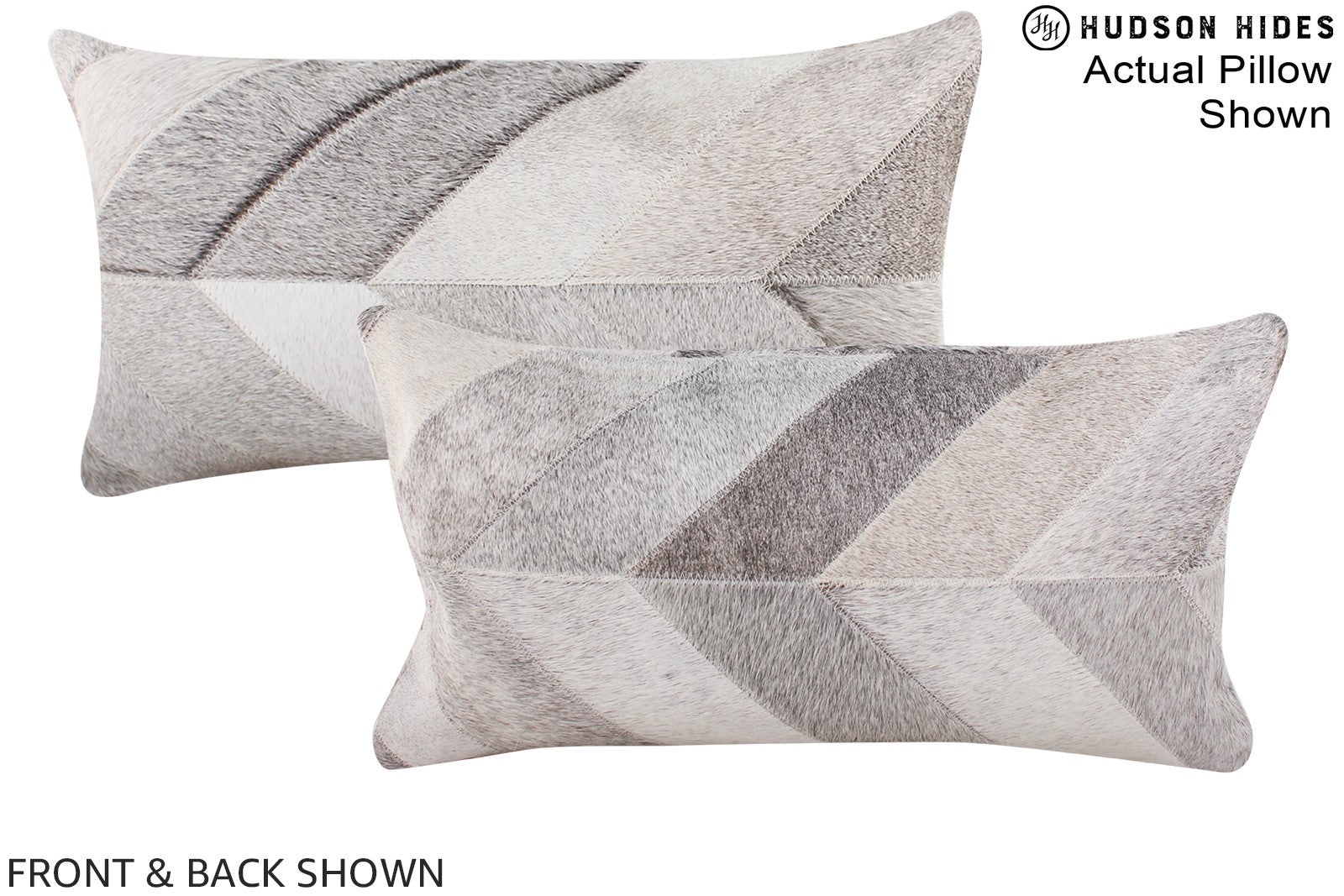 Patchwork Cowhide Pillow #A16368