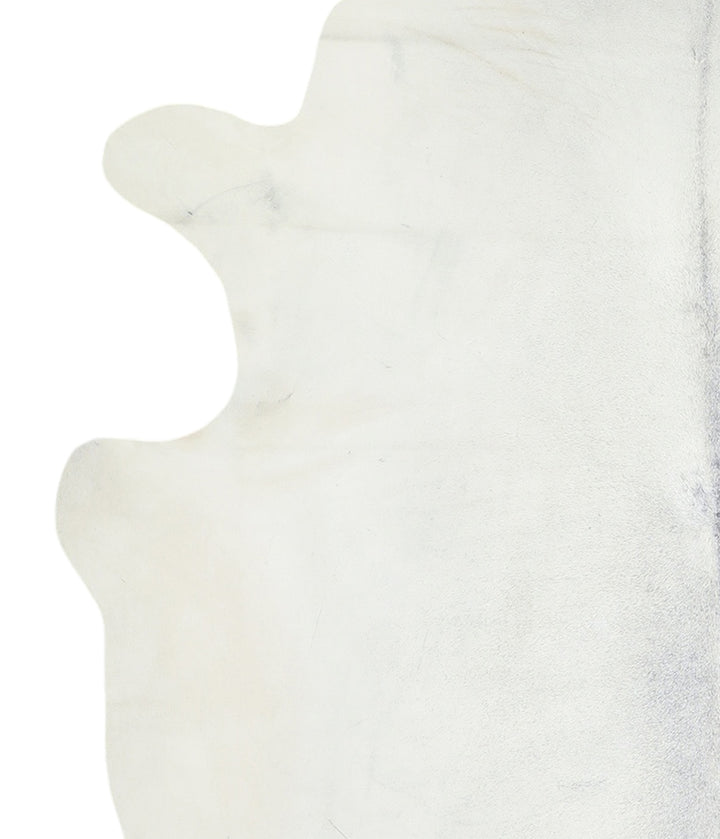 Light Grey X-Large Brazilian Cowhide Rug 7'1"H x 6'5"W #A17083 by Hudson Hides