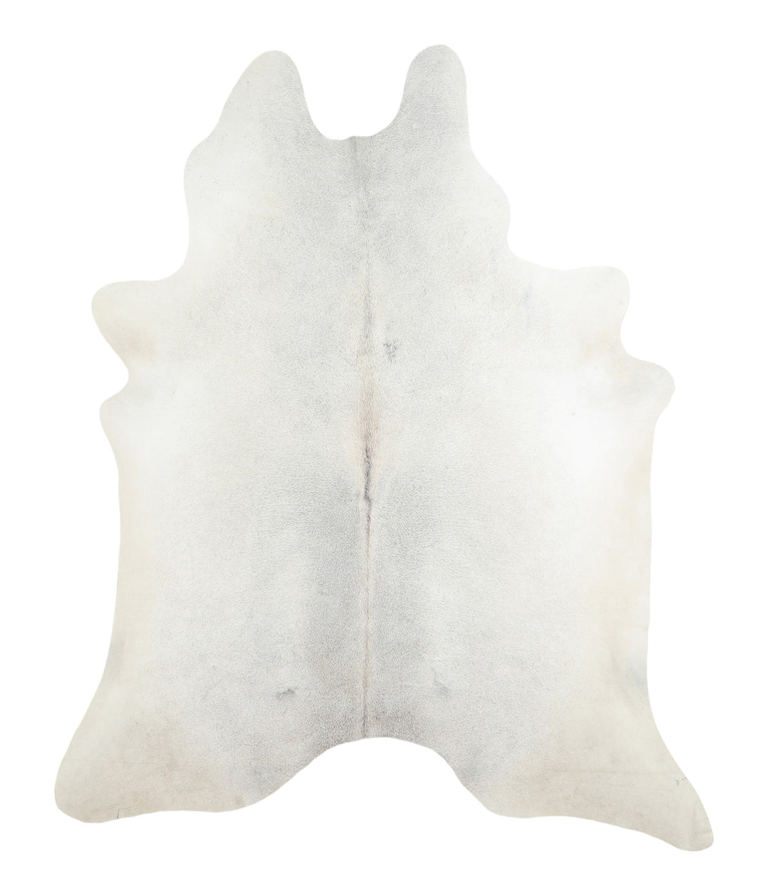Light Grey X-Large Brazilian Cowhide Rug 7'7"H x 6'1"W #A17640 by Huds