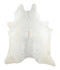 Light Grey X-Large Brazilian Cowhide Rug 7'7