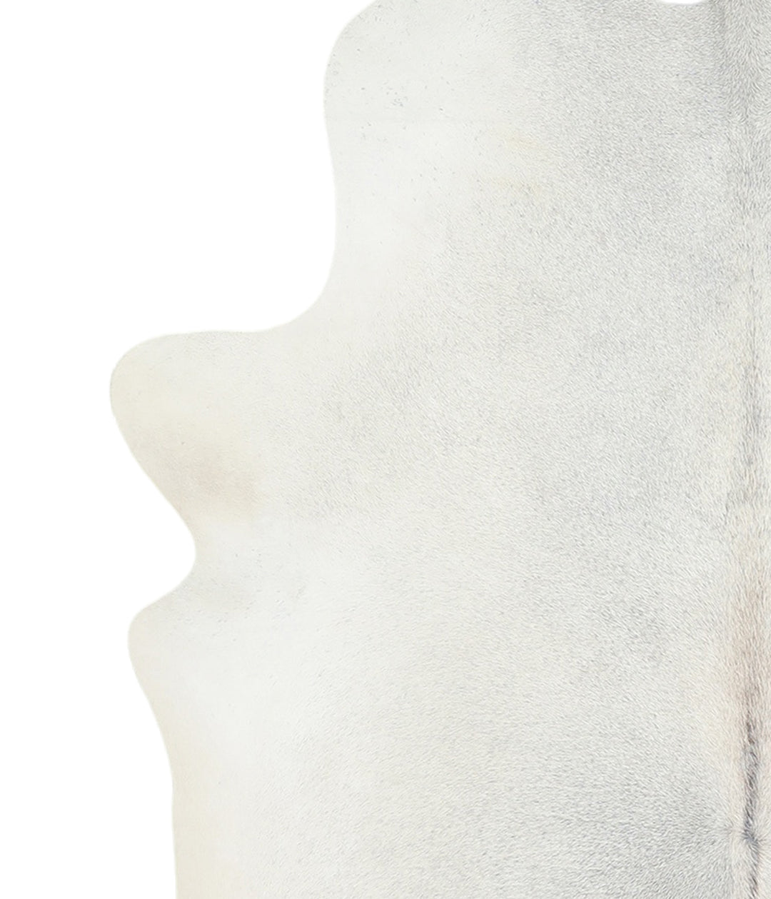 Light Grey X-Large Brazilian Cowhide Rug 7'7"H x 6'1"W #A17640 by Huds