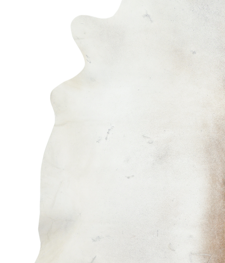 Grey with Beige X-Large Brazilian Cowhide Rug 6'5"H x 7'0"W #A18015 by Hudson Hides