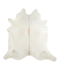Ivory with Beige XX-Large Brazilian Cowhide Rug 7'11