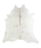 Ivory with Beige XX-Large Brazilian Cowhide Rug 7'8
