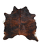 Dark Brindle Large Brazilian Cowhide Rug 6'0