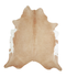 Beige XX-Large Brazilian Cowhide Rug 7'11