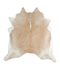 Beige X-Large Brazilian Cowhide Rug 7'0