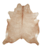 Beige XX-Large Brazilian Cowhide Rug 8'1