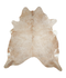 Beige XX-Large Brazilian Cowhide Rug 8'1