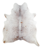 Salt and Pepper Brown Large Brazilian Cowhide Rug 6'7