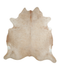 Beige XX-Large Brazilian Cowhide Rug 7'6
