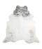 Grey Brindle X-Large Brazilian Cowhide Rug 6'7