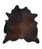 Dark Brindle X-Large Brazilian Cowhide Rug 6'8
