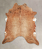 Medium Brindle XX-Large Brazilian Cowhide Rug 8'1