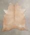 Beige XX-Large Brazilian Cowhide Rug 7'6