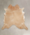 Beige XX-Large Brazilian Cowhide Rug 7'7