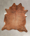 Medium Brindle XX-Large Brazilian Cowhide Rug 7'11