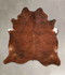 Medium Brindle X-Large Brazilian Cowhide Rug 7'2