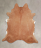 Solid Brown XX-Large Brazilian Cowhide Rug 7'8