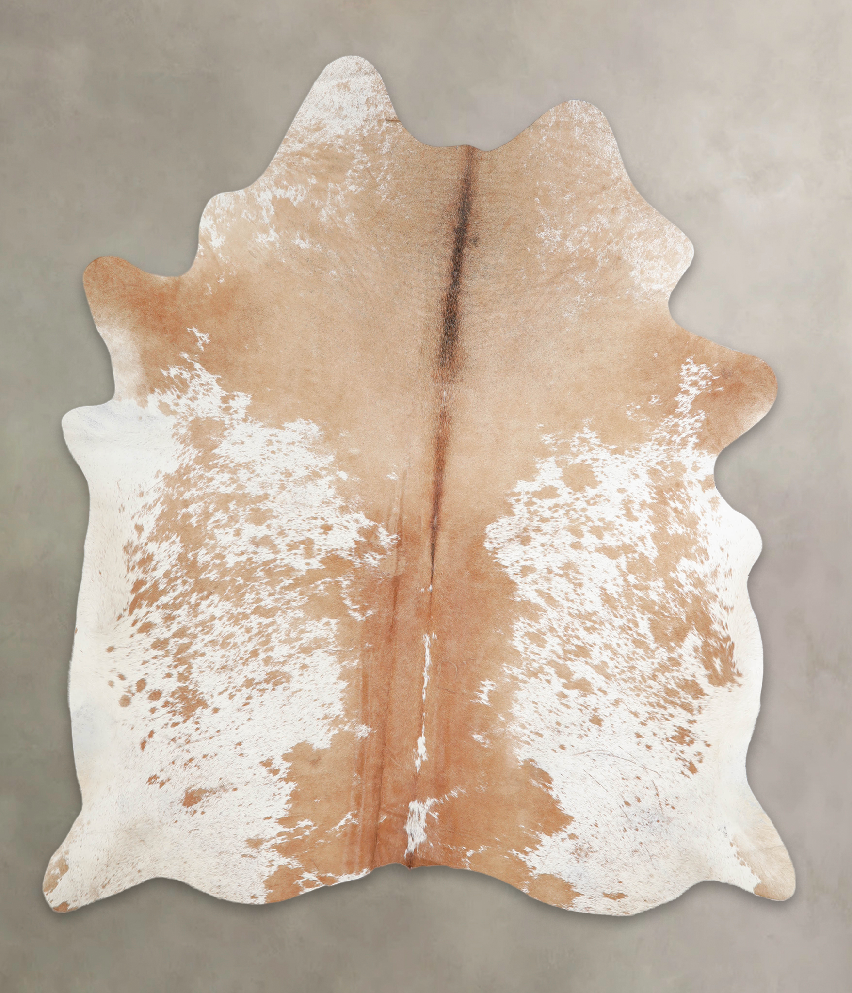 Beige and White Cowhide Rug #A24271