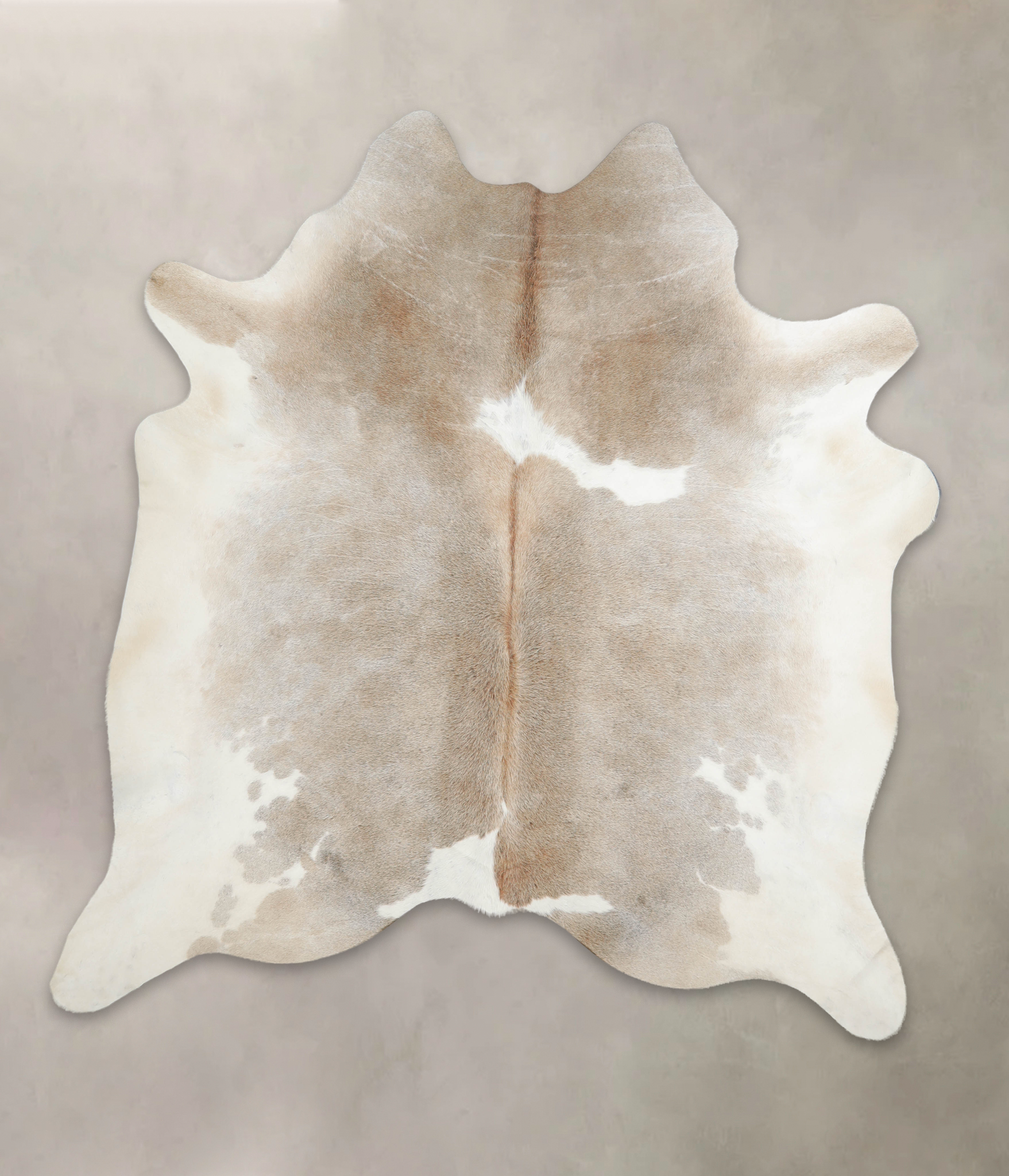Grey With White Cowhide Rug #A24881