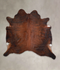 Medium Brindle X-Large Brazilian Cowhide Rug 6'10