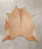 Beige X-Large Brazilian Cowhide Rug 7'0