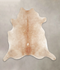 Beige X-Large Brazilian Cowhide Rug 6'9