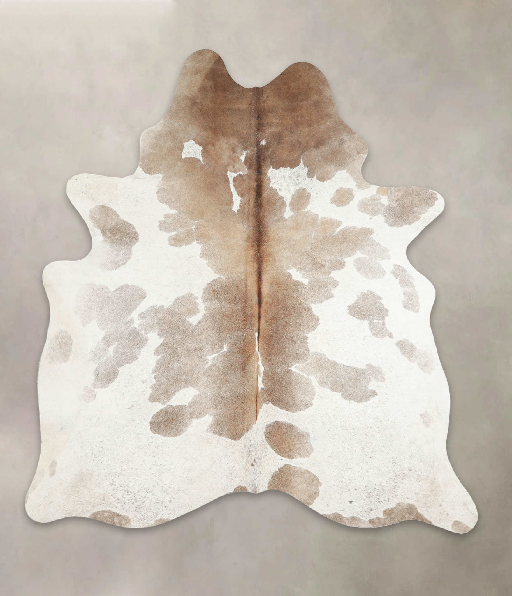 Grey With White Cowhide Rug #A25621
