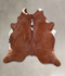 Brown and White Regular XX-Large Brazilian Cowhide Rug 7'11