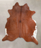 Brown and White Regular X-Large Brazilian Cowhide Rug 7'6
