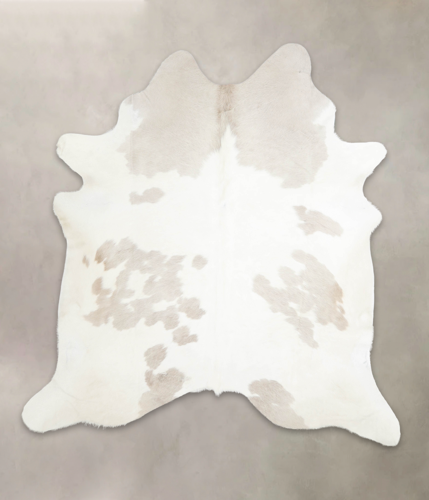 Beige and White Cowhide Rug #A28871
