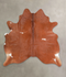 Brown and White Regular Large Brazilian Cowhide Rug 5'8