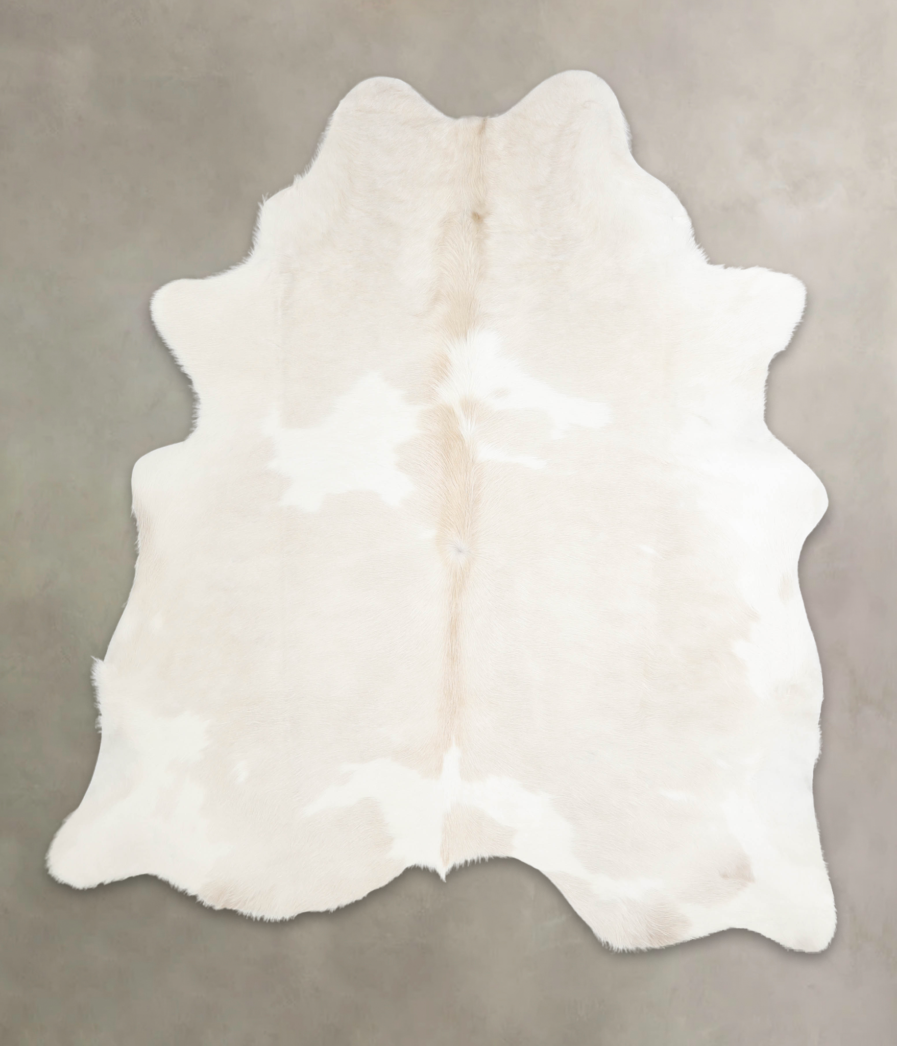 Beige and White Cowhide Rug #A29062