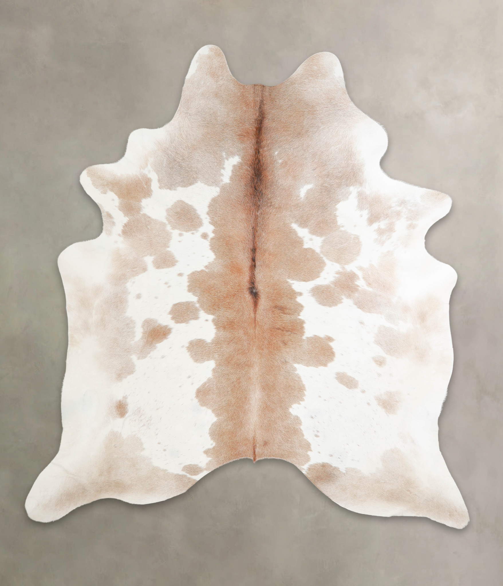 Beige and White Cowhide Rug #A29070