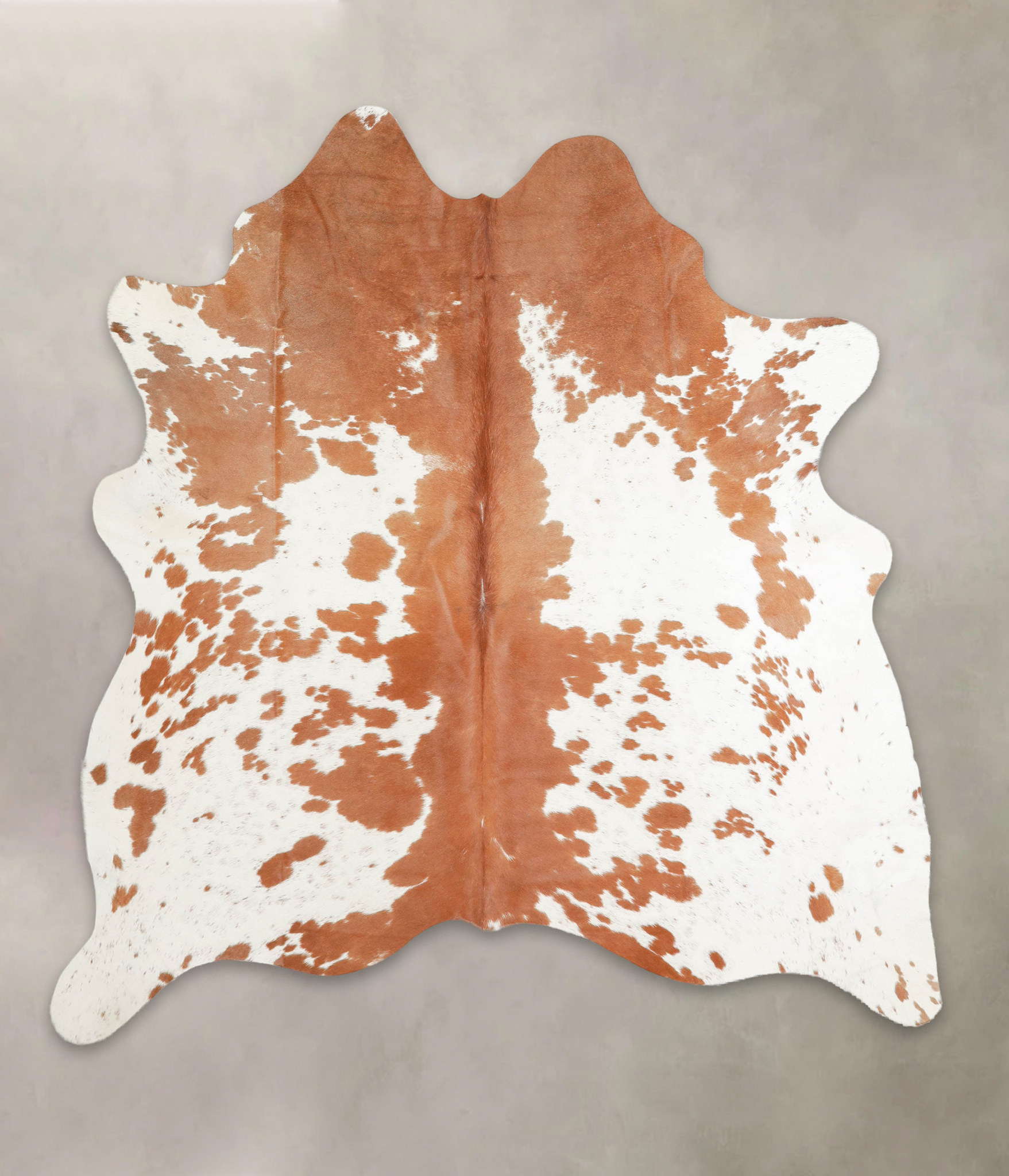 Brown and White Cowhide Rug #A29133