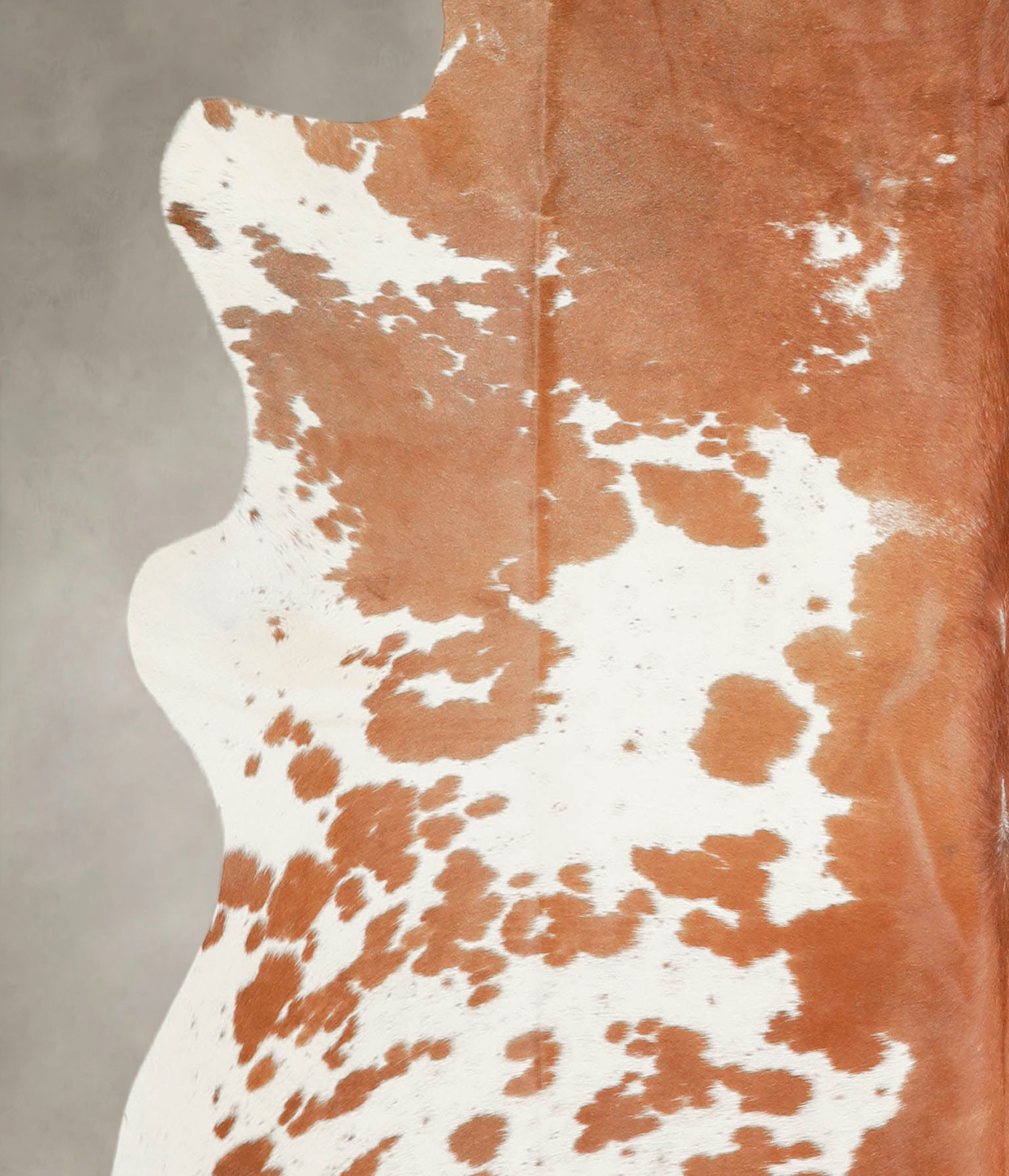 Brown and White Cowhide Rug #A29133