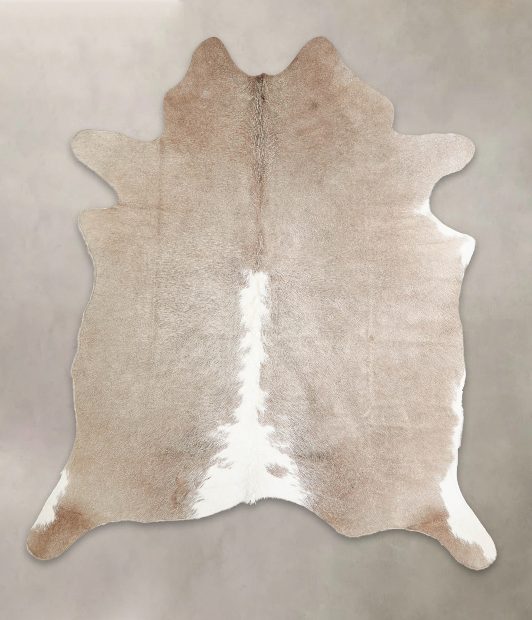 Grey With White Cowhide Rug #A29291