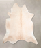 Beige XX-Large Brazilian Cowhide Rug 7'11