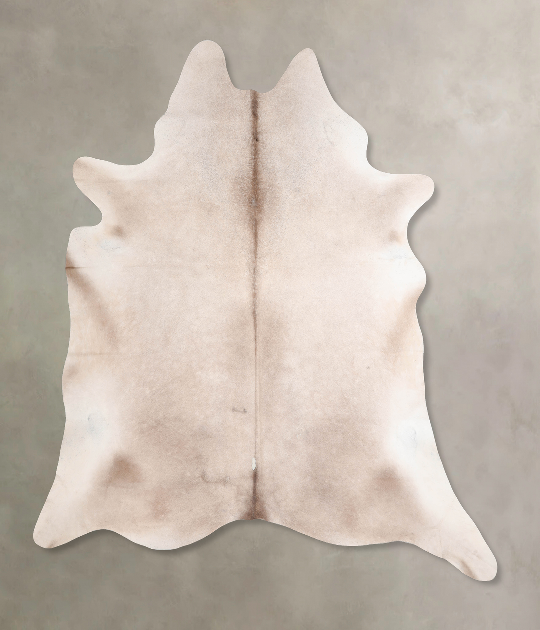 Champagne XX-Large Brazilian Cowhide Rug 7'8"H x 6'10"W #A29360 by Hud