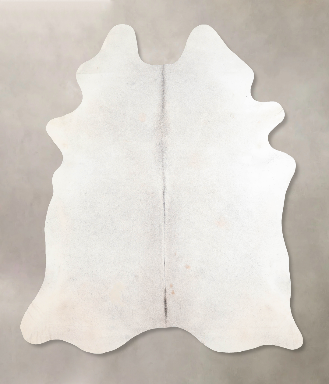 Light Grey X-Large Brazilian Cowhide Rug 7'4"H x 6'3"W #A29488 by Huds