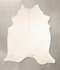 Ivory with Beige XX-Large Brazilian Cowhide Rug 7'4