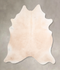 Beige XX-Large Brazilian Cowhide Rug 7'9