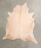 Beige XX-Large Brazilian Cowhide Rug 7'9