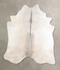 Grey with Beige XX-Large Brazilian Cowhide Rug 7'10